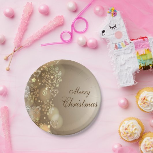 Assiettes En Carton Plaques en papier de Noël, Joyeux Noël (Fête)