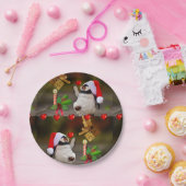 Assiettes En Carton Plaques en papier de Noël, Pingouin (Fête)