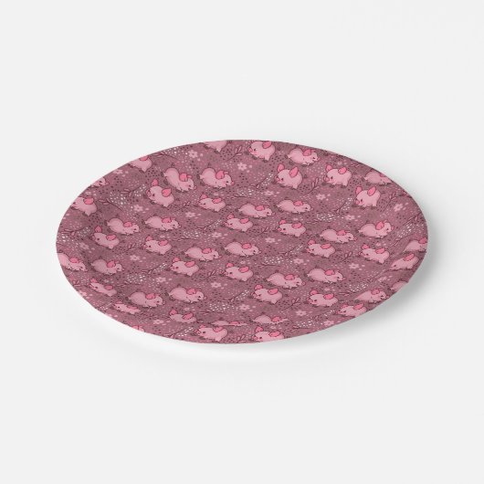 Assiettes En Carton Plaques en papier de petites aiguilles (Angle)