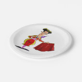 Assiettes En Carton Plaques en papier de pompier (Angle)