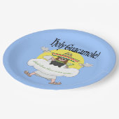 Assiettes En Carton Plaques en papier de Saint-Guacamole (Angle)