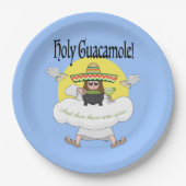 Assiettes En Carton Plaques en papier de Saint-Guacamole (Devant)