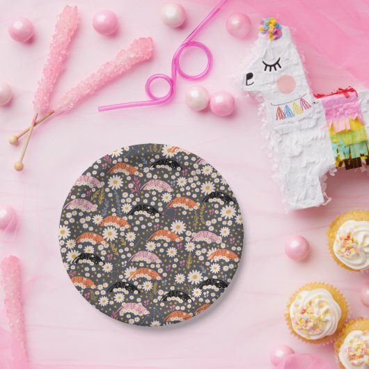 Assiettes En Carton Plaques en papier de tigres mignons (Fête)