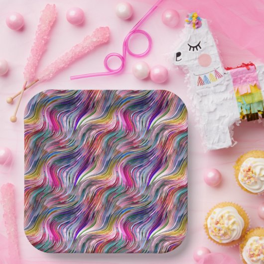 Assiettes En Carton Plaques en papier d'encre à alcool (Fête)