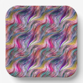 Assiettes En Carton Plaques en papier d'encre à alcool (Recto)