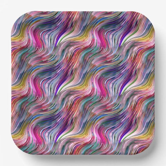 Assiettes En Carton Plaques en papier d'encre à alcool (Recto)