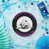 Assiettes En Carton Plaques en papier Desserts amusants gâteau d'anniv (Fête)