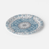 Assiettes En Carton Plaques en papier d'hiver pour ornement et neige (Angle)