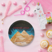 Assiettes En Carton Plaques en papier égyptien (Fête)