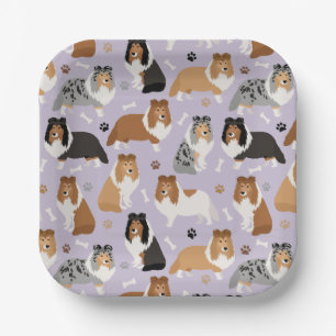 Assiettes En Carton Plaques en papier étagères et pattes