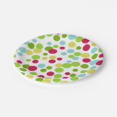 Assiettes En Carton Plaques en papier Festive Anniversaire (Angle)