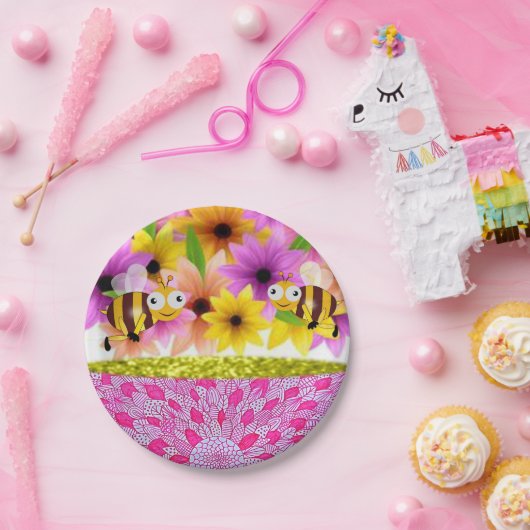 Assiettes En Carton Plaques en papier Fête des mères (Fête)