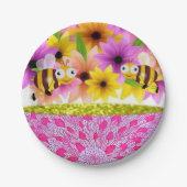 Assiettes En Carton Plaques en papier Fête des mères (Devant)