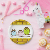 Assiettes En Carton Plaques en papier Fête des mères (Fête)