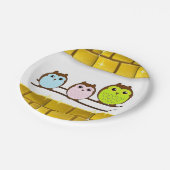 Assiettes En Carton Plaques en papier Fête des mères (Angle)