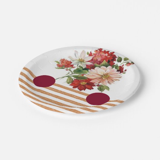 Assiettes En Carton Plaques en papier Fête des mères (Angle)