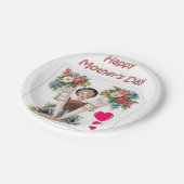 Assiettes En Carton Plaques en papier Fête des mères (Angle)