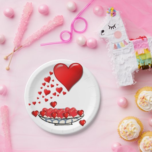 Assiettes En Carton Plaques en papier Fête des mères (Fête)