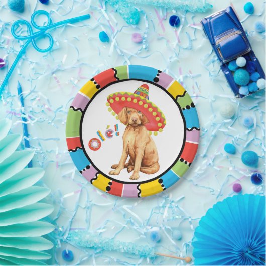 Assiettes En Carton Plaques en papier Fiesta Vizsla (Fête)