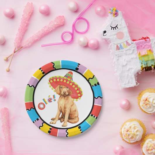 Assiettes En Carton Plaques en papier Fiesta Vizsla (Fête)