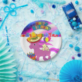 Assiettes En Carton Plaques en papier, Joyeux Anniversaire (Fête)