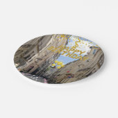 Assiettes En Carton Plaques en papier, joyeux anniversaire France Chie (Angle)