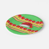 Assiettes En Carton Plaques en papier, Joyeux chapeau de Noël (Angle)