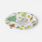 Assiettes En Carton Plaques en papier, Joyeux fromage à la souris de N (Angle)