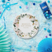 Assiettes En Carton Plaques en papier Magnolia Greenery (Fête)