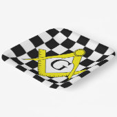 Assiettes En Carton Plaques en papier Masonic Lodge (Angulaire)