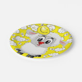 Assiettes En Carton Plaques en papier, Mouton Aimer Nuages Solaires Ja (Angle)