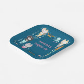 Assiettes En Carton Plaques en papier Nautique Thème Anniversaire Fête (Angulaire)