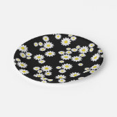 Assiettes En Carton Plaques en papier noir marron (Angle)