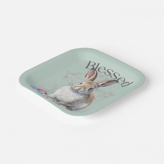 Assiettes En Carton Plaques en papier Ostara (Angulaire)