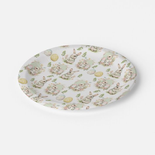 Assiettes En Carton Plaques en papier Ostara Rabbit (Angle)