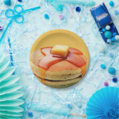 Assiettes En Carton Plaques en papier Pancakes (Fête)