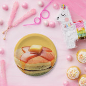 Assiettes En Carton Plaques en papier Pancakes (Fête)