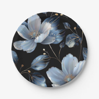 Assiettes En Carton Plaques en papier, plaque en papier rond de 7 po
