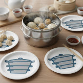 Assiettes En Carton Plaques en papier pots gris