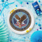 Assiettes En Carton Plaques en papier pour anciens combattants de tour (Fête)