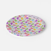 Assiettes En Carton Plaques en papier pour canards amusants (Angle)