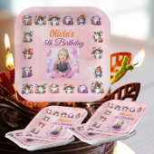 Assiettes En Carton Plaques en papier pour enfant à l'anniversaire de 