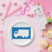 Assiettes En Carton Plaques en papier pour panneaux routiers pour cami (Fête)