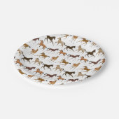 Assiettes En Carton Plaques en papier pour petits chevaux (Angle)