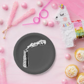 Assiettes En Carton Plaques en papier pour piles de fumée (Fête)