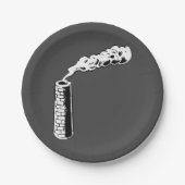 Assiettes En Carton Plaques en papier pour piles de fumée (Devant)