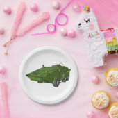 Assiettes En Carton Plaques en papier pour véhicules militaires à rése (Fête)