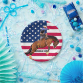 Assiettes En Carton Plaques en papier Rodeo Bronc (Fête)