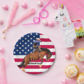 Assiettes En Carton Plaques en papier Rodeo Bronc (Fête)