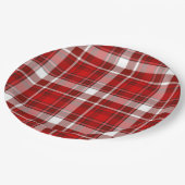 Assiettes En Carton Plaques en papier rouge (Angle)